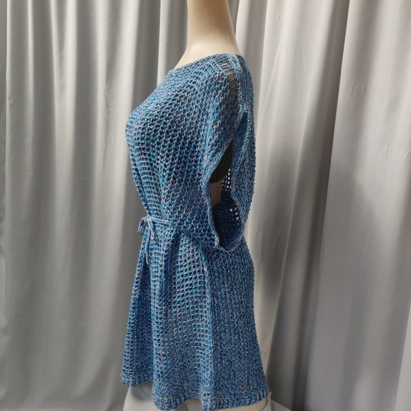 Hand Made Relaxed Fit Belted Dress/Beach Cover - Picture 5 of 6